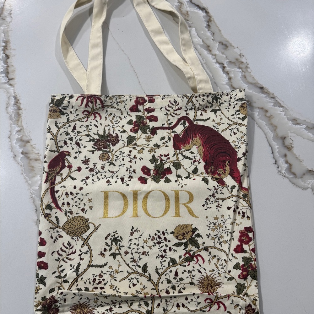 Christian Dior Lunar New Year Tote - Limited Edition Tiger Print - Picture 2 of 6